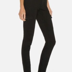 MOTHER Black Charger Cargo Skinny size 24